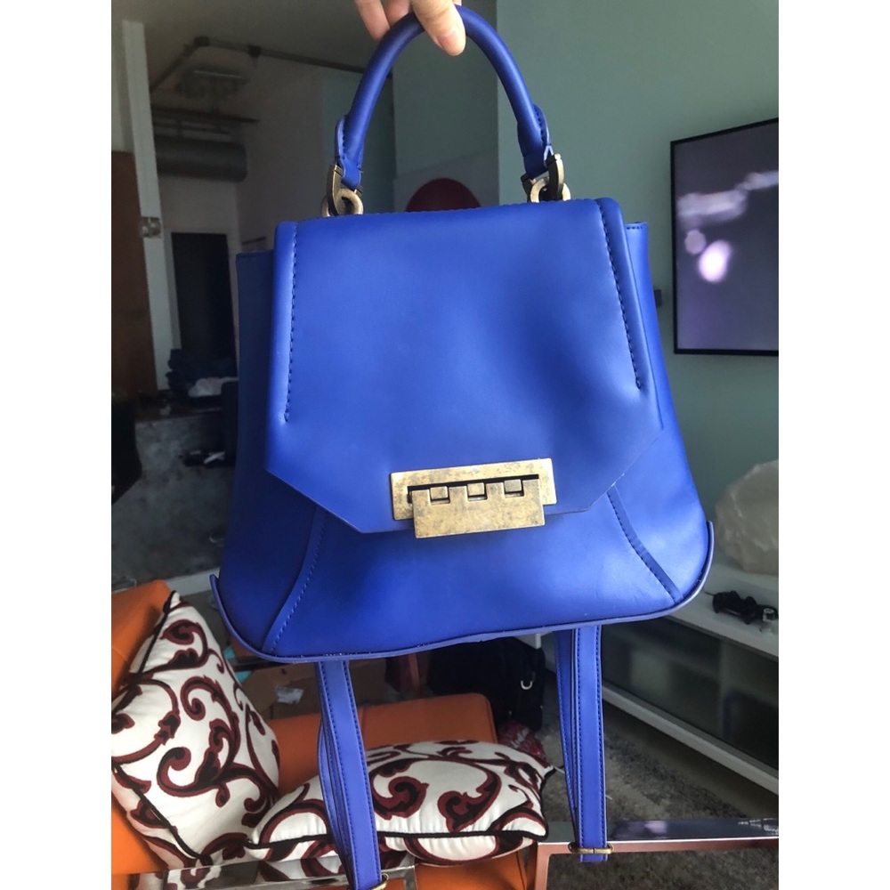 ZAC Zac Posen Eartha Leather Envelope Backpack